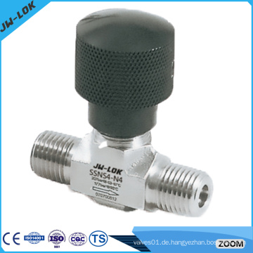 Hochdruck-männlich 1/8 &#39;&#39; npt Gas Nadelventil von China Hersteller